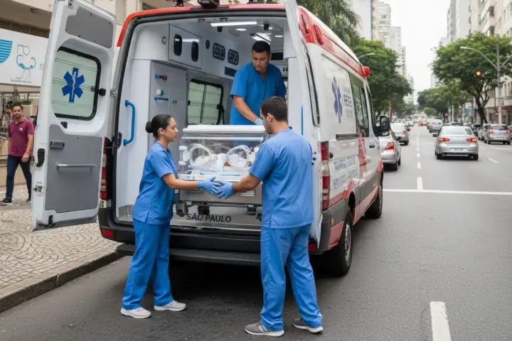 Ambulância Particular para Transporte Neonatal e Pediátrico em São Paulo
