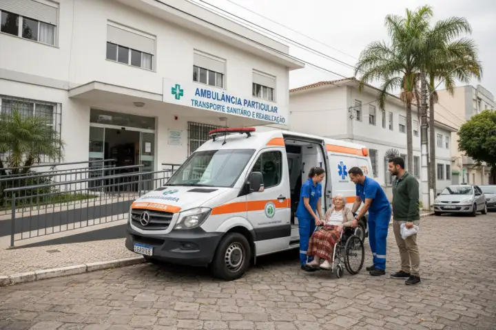 Ambulância Particular para Transporte Sanitário e Reabilitação em São Paulo