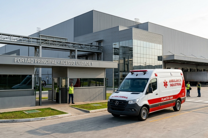 Ambulância Particular para Áreas Industriais e Canteiros de Obras em São Paulo
